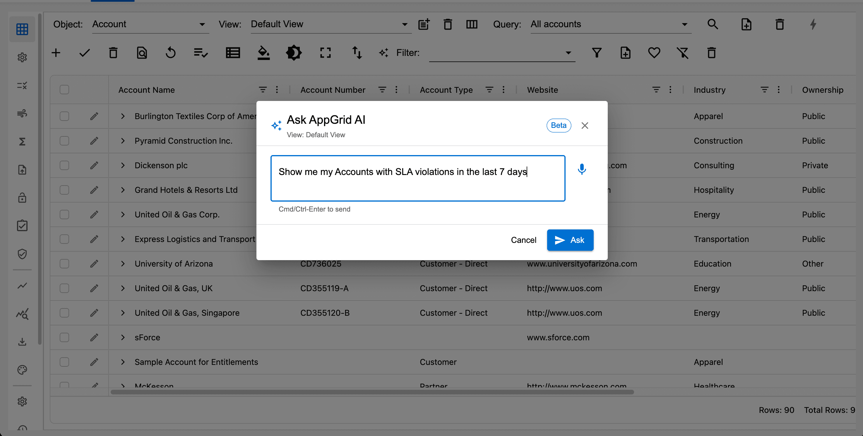 AppGrid AI assistant