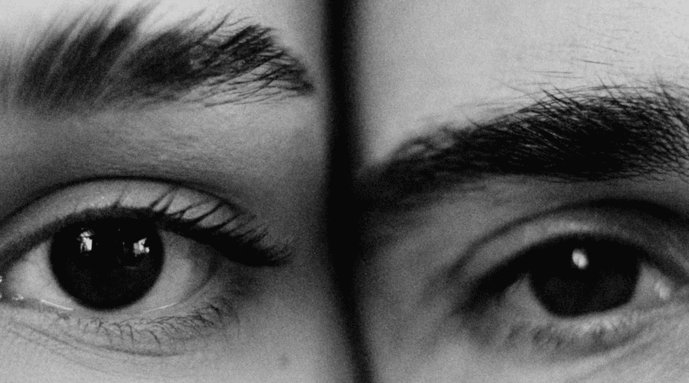 Close-up of two eyes representing digital trust, transparency, and identity verification with Profiled Nigeria.