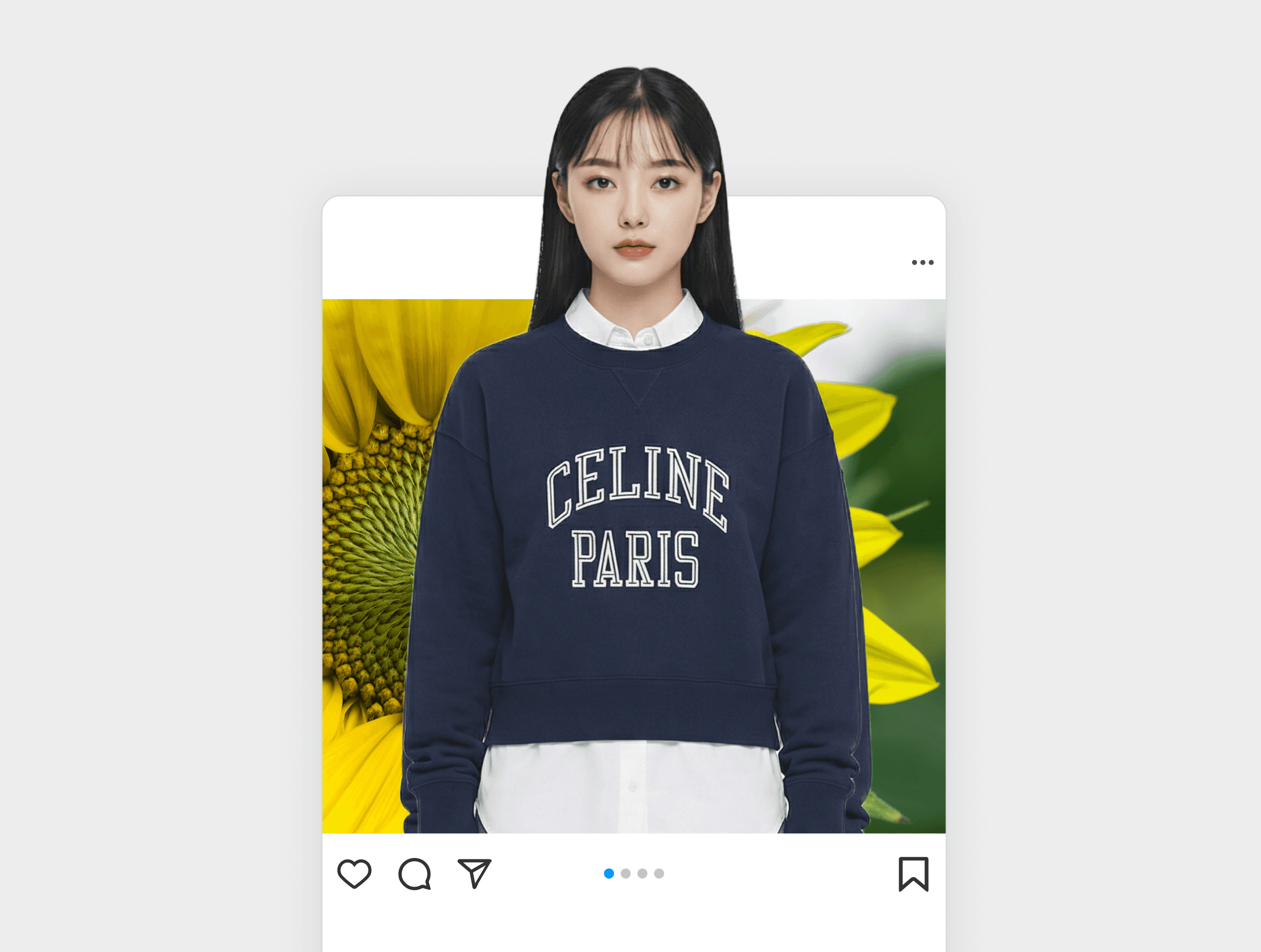 Farm fields with barn and mountains in background