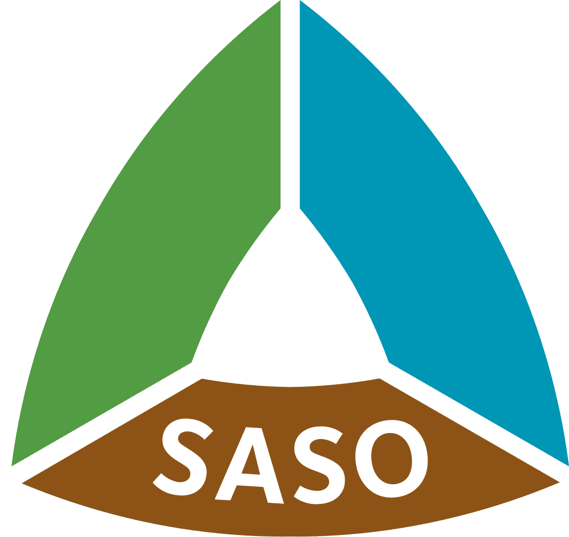 Saudi Standards, Metrology and Quality Organization (SASO) certification recognizing Al Takadom natural stone quality
