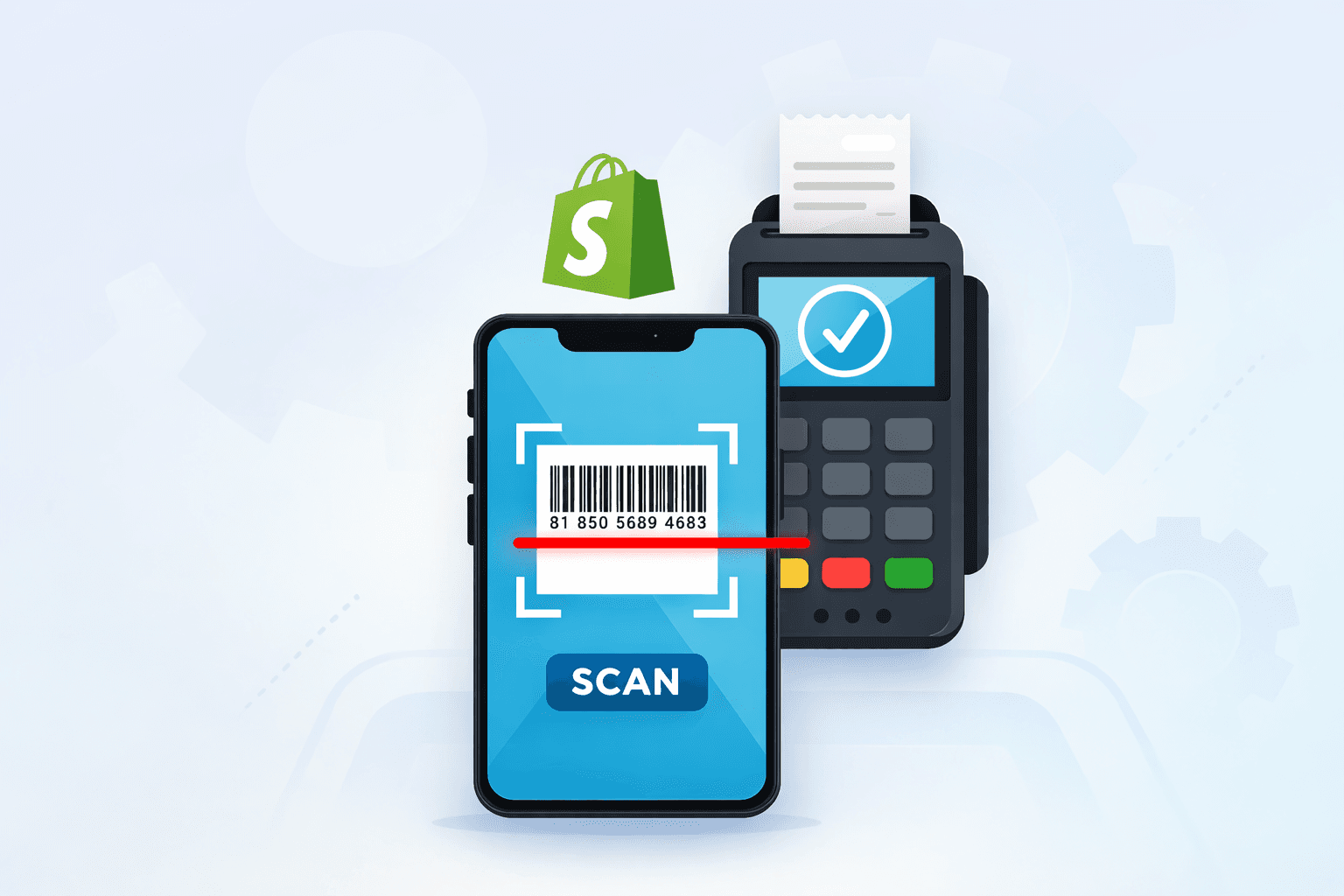 lightspeed to shopify integration logos