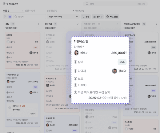 리드 스코어링과 자동 핸드오프 기능으로 고객 여정이 끊기지 않게 하는 CRM 세일즈맵