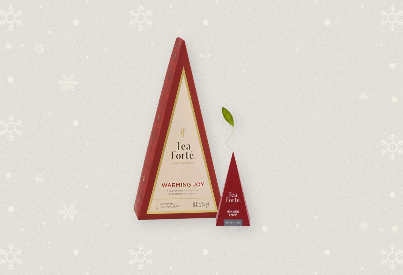 TeaForte Warming Joy Tea Pyramids