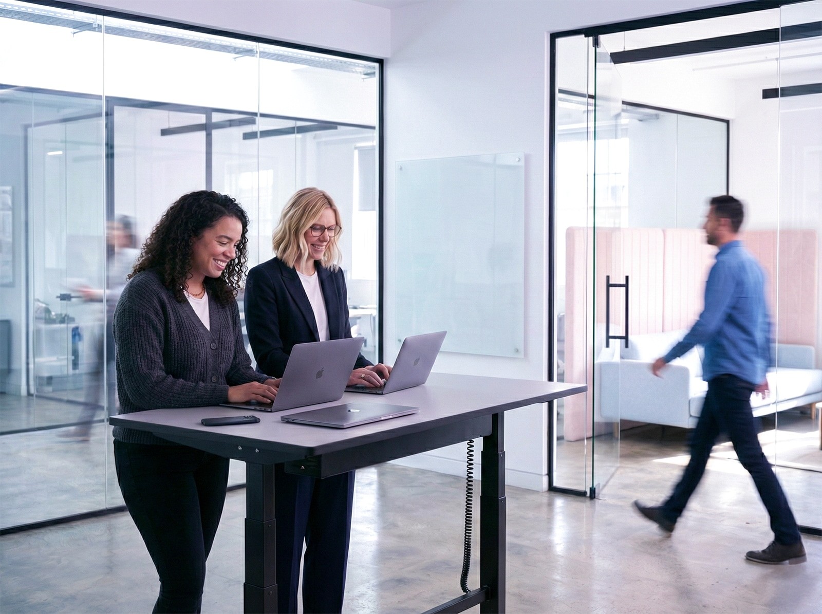 Women working in office