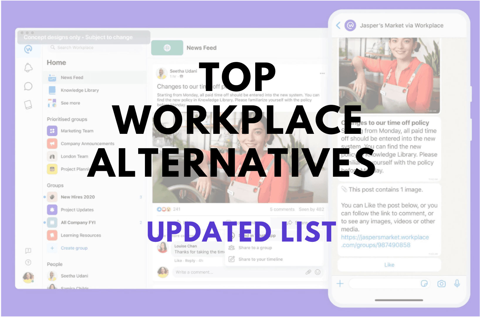 Meta Workplace top alternatives - updated list 2024