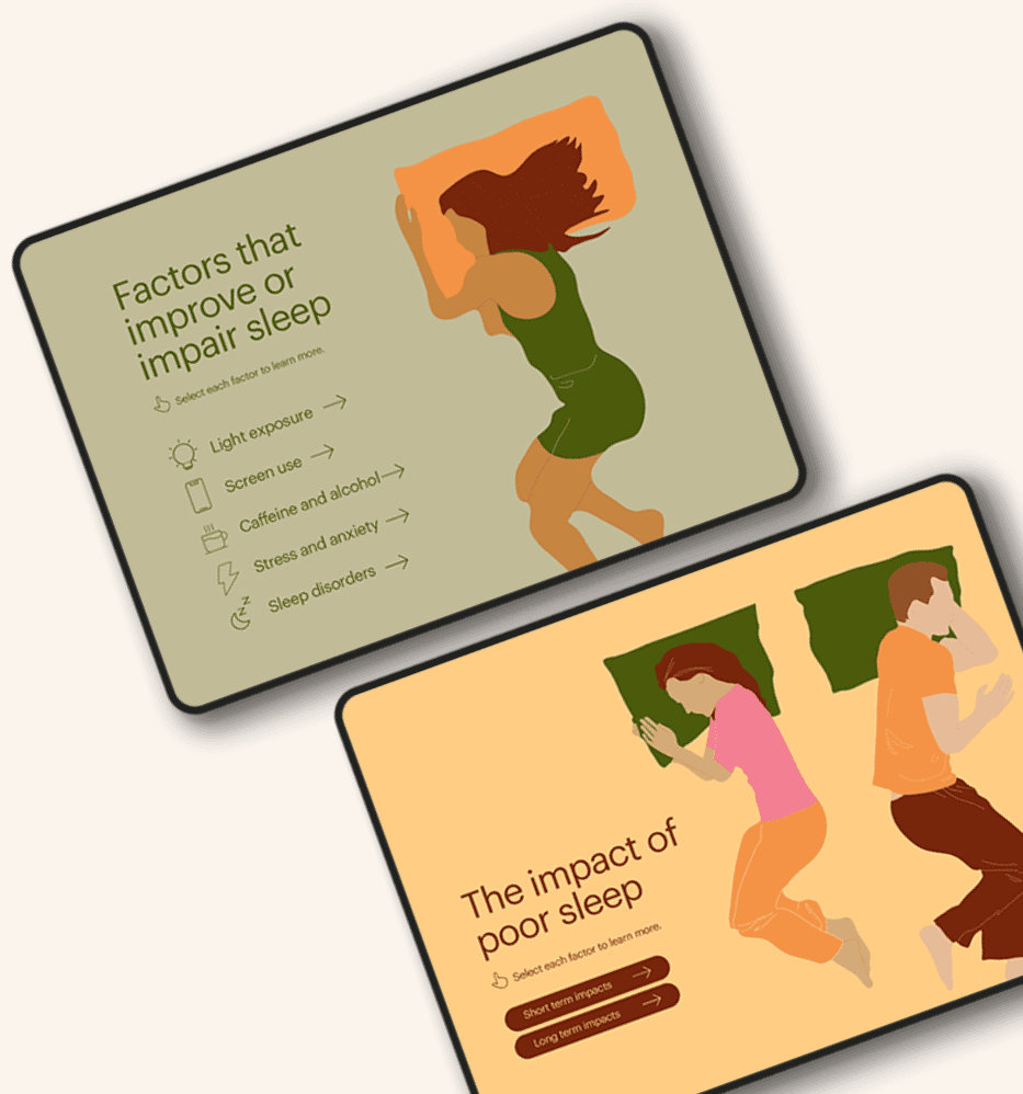 Visual and motion design by Cinch