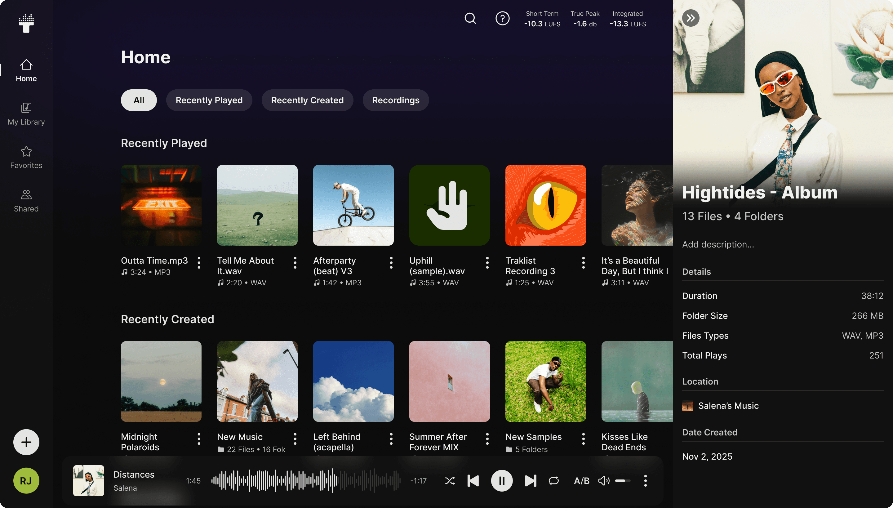Traklist Web App And Mobile App Showing The Home Screen
