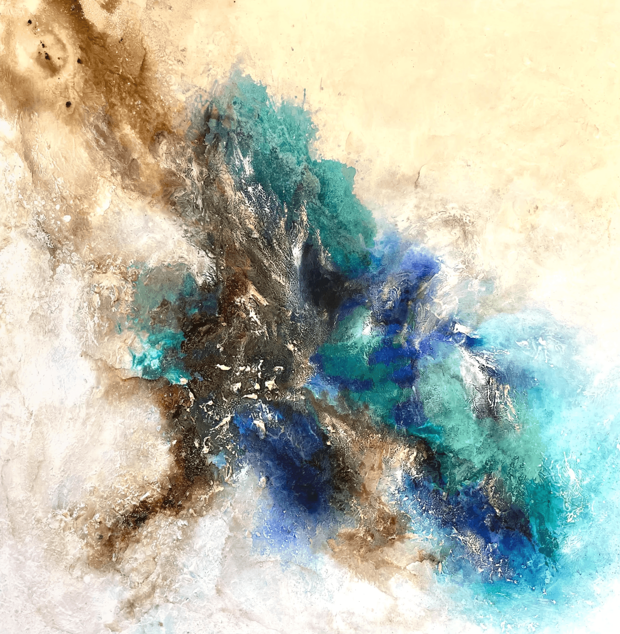 Abstract painting of Lorena Matarraz