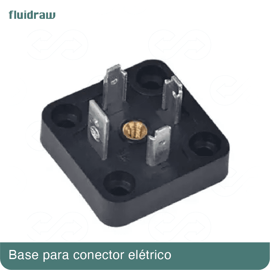 Base para conector elétrico