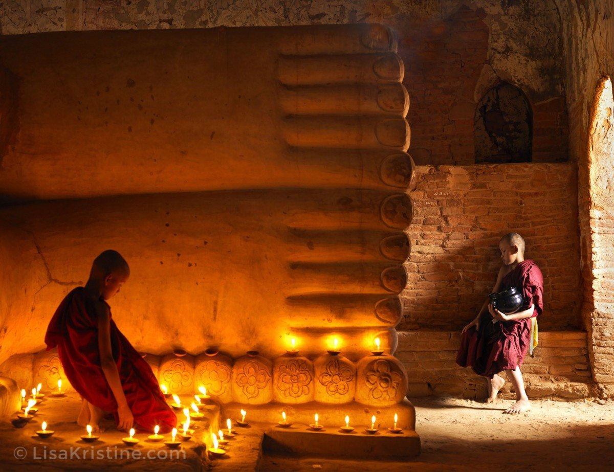Ring of Fire: Illuminating Innocence and Spirit in Bagan
