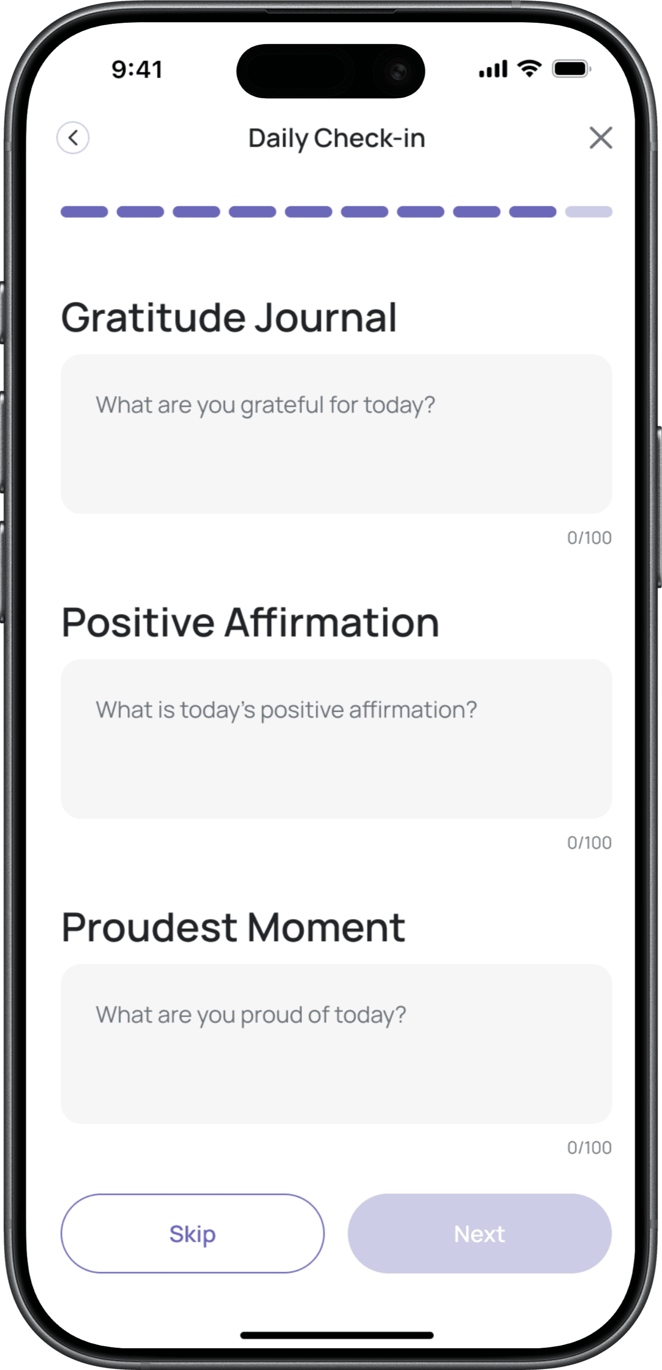 gratitude journal mockup