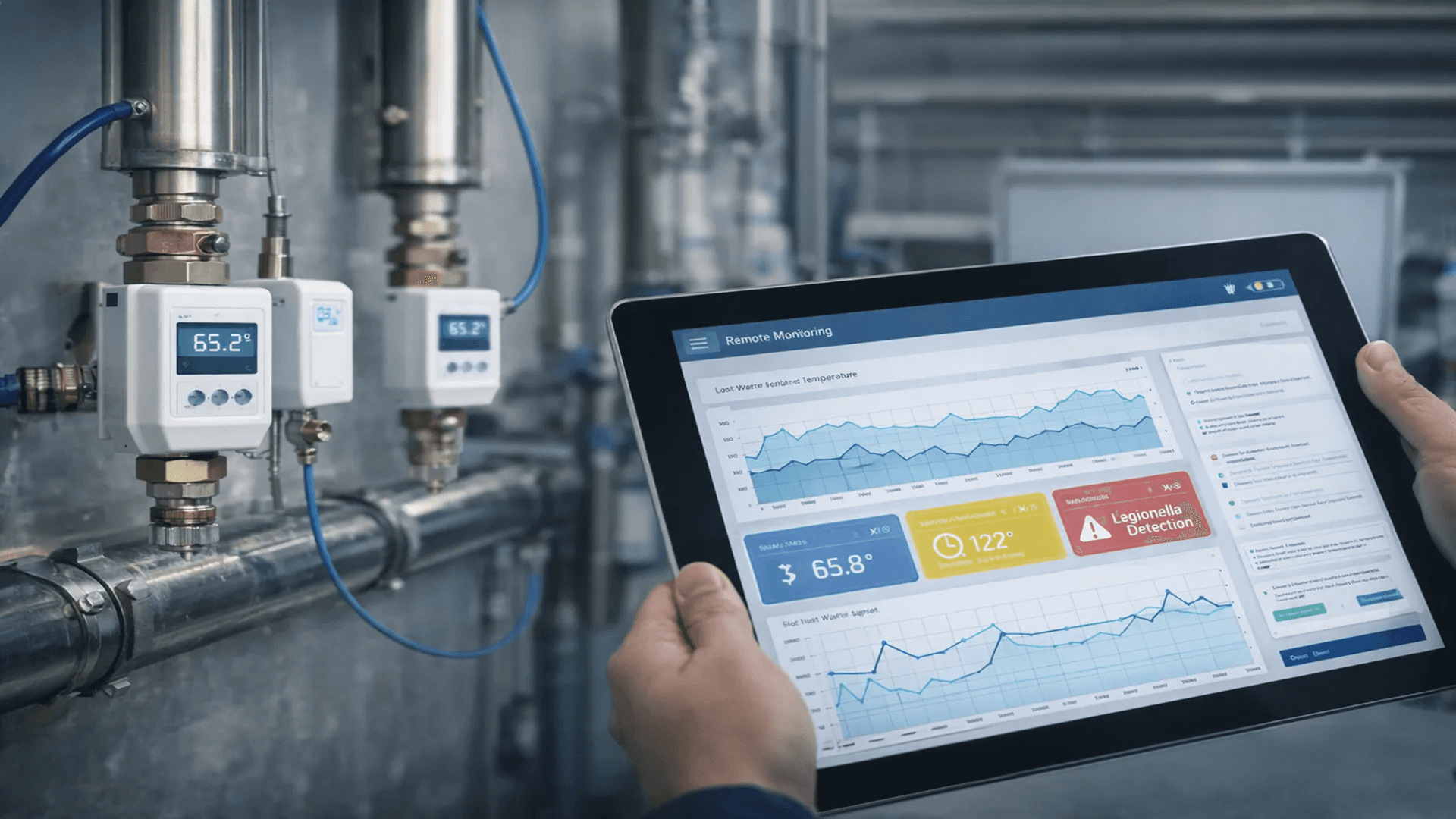 remote monitoring tablet