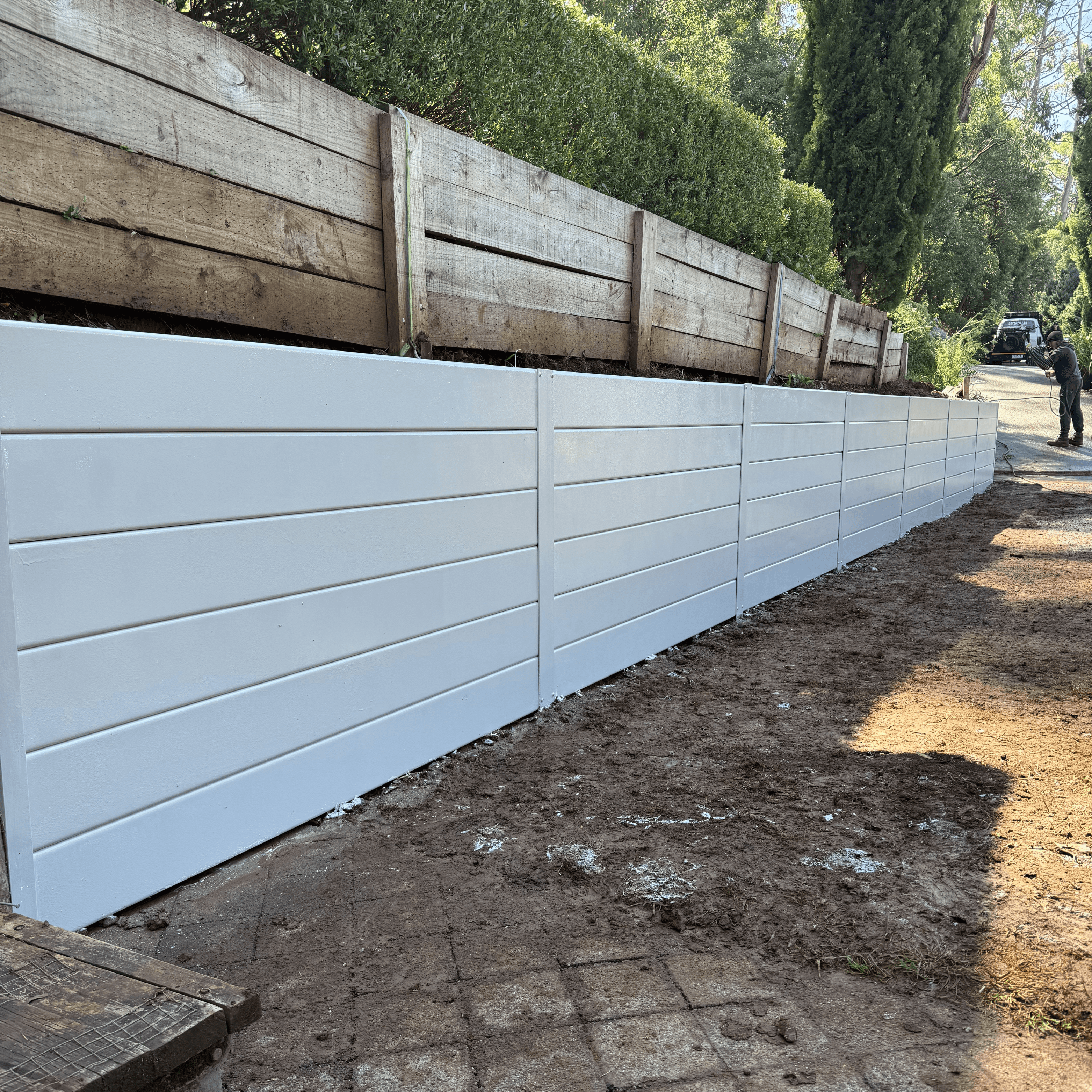 Retaining wall - Ballarat