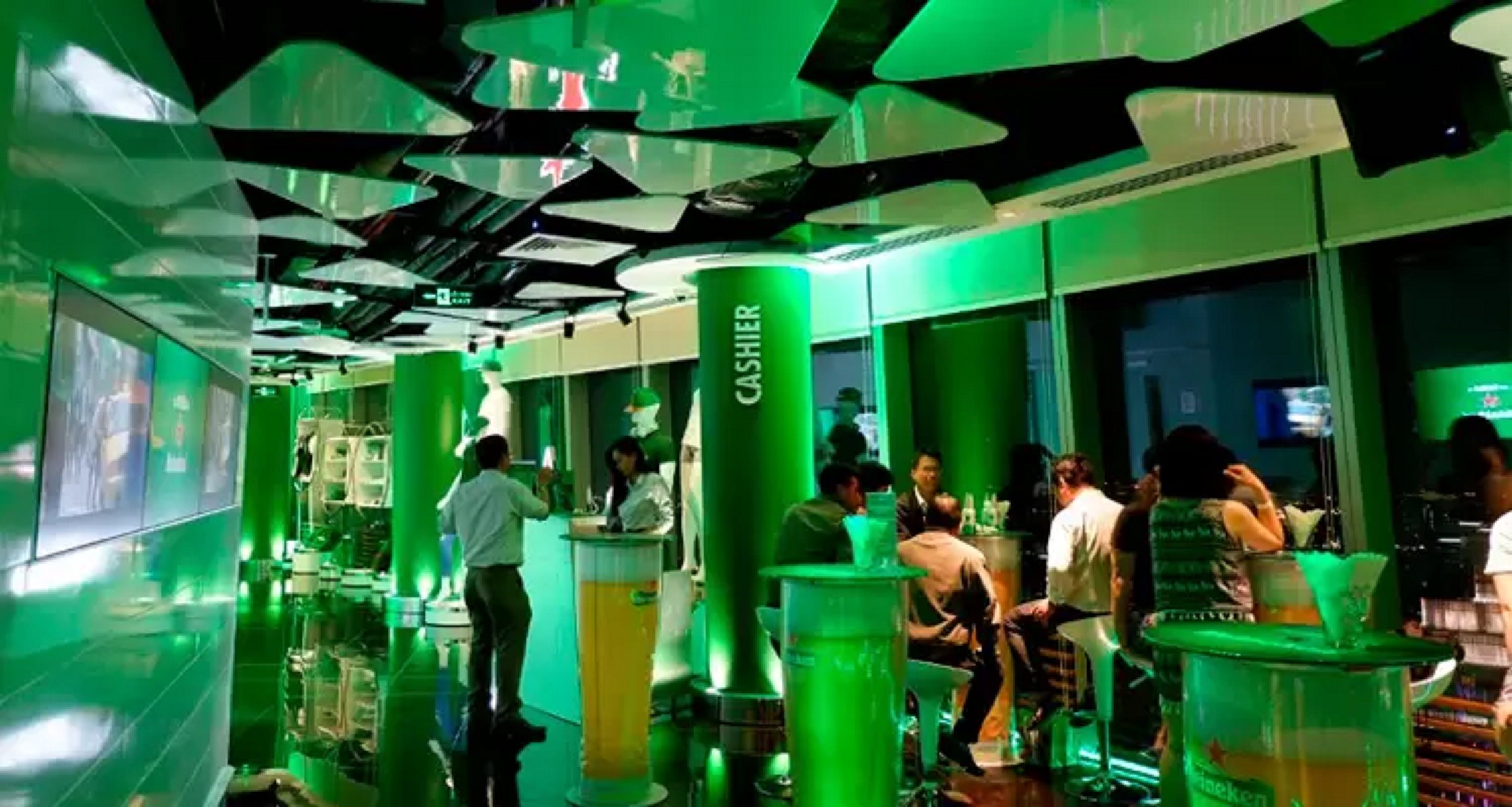 The World of Heineken (Floors 58-60)