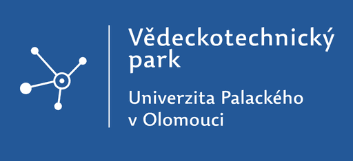 Logo of the scientific and technological park of Palacký University in Olomouc