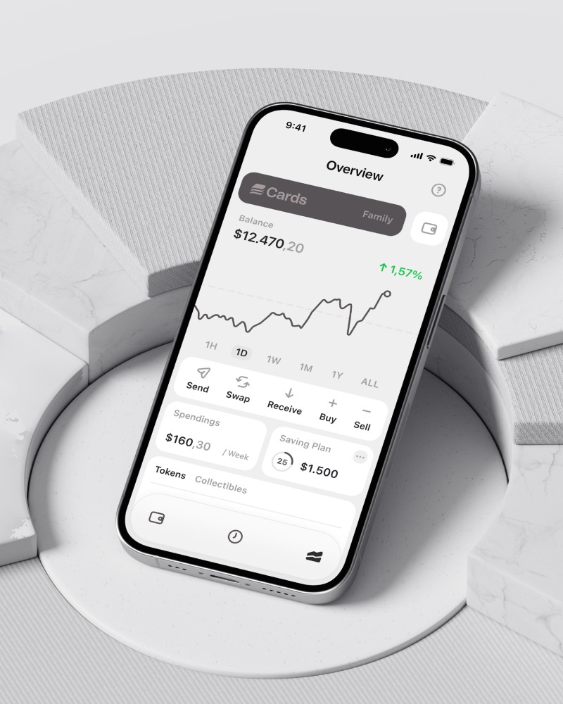 Card Crypto Finance App