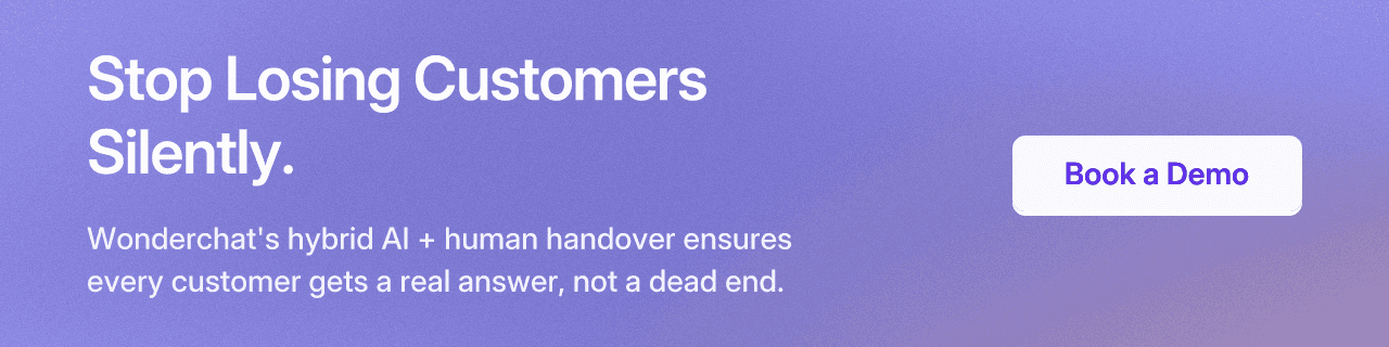 Stop Losing Customers Silently.