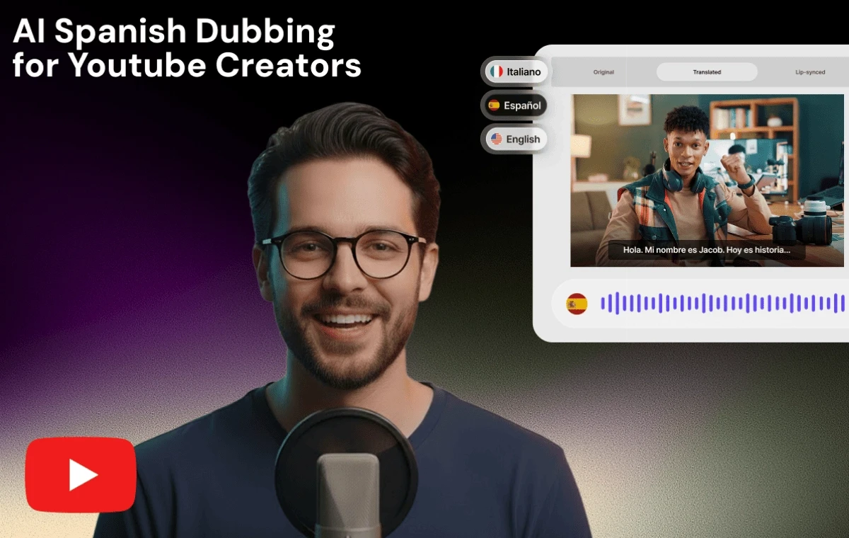 YouTube Vlog Into Spanish Using A