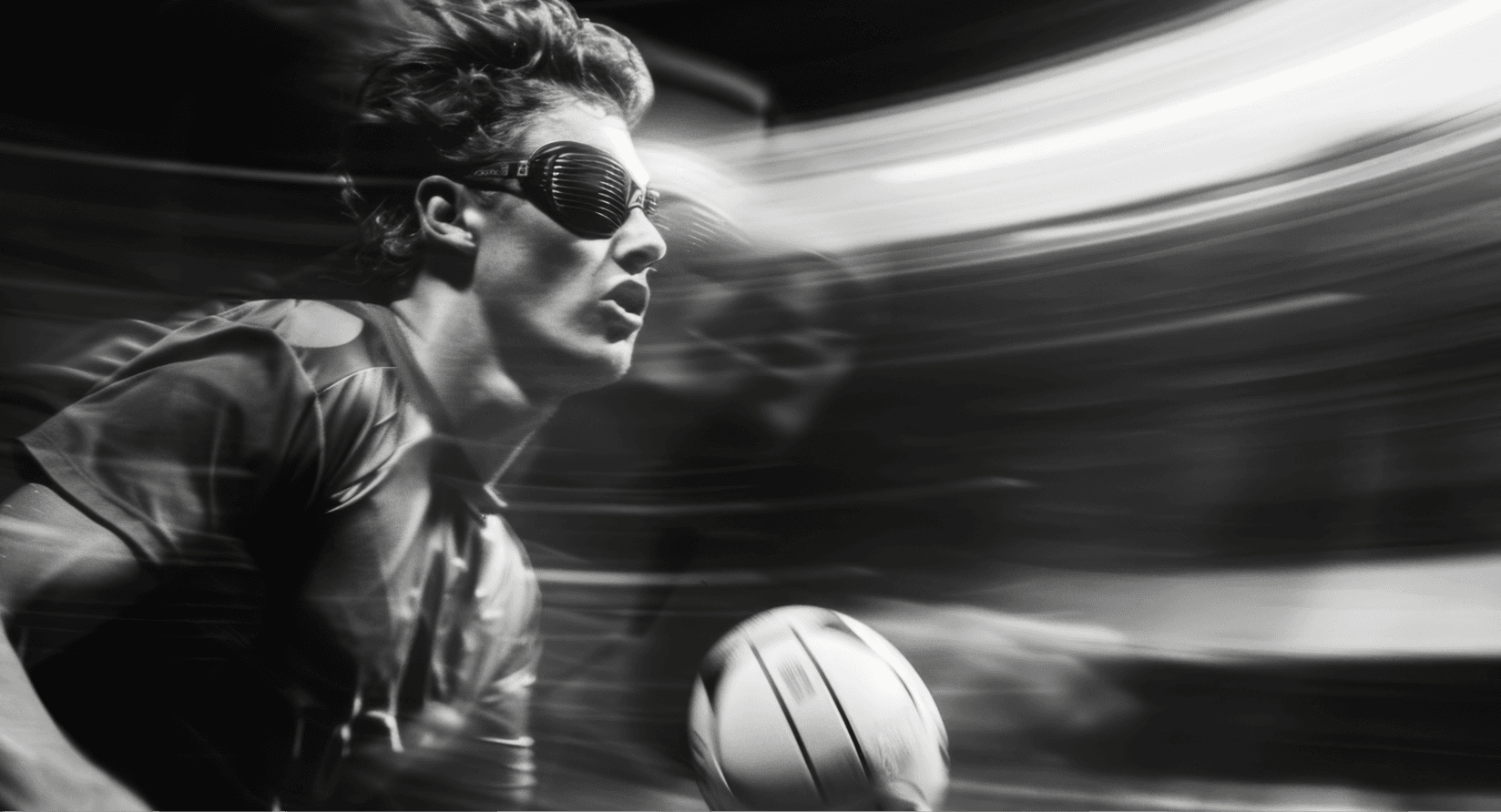 Hand holding a sleek black smartphone or mobile device against a light background