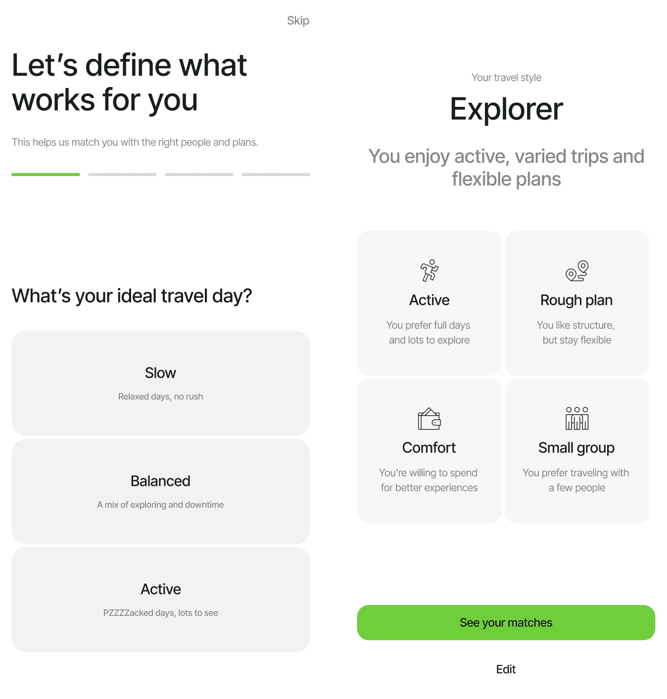 Onboarding Screen