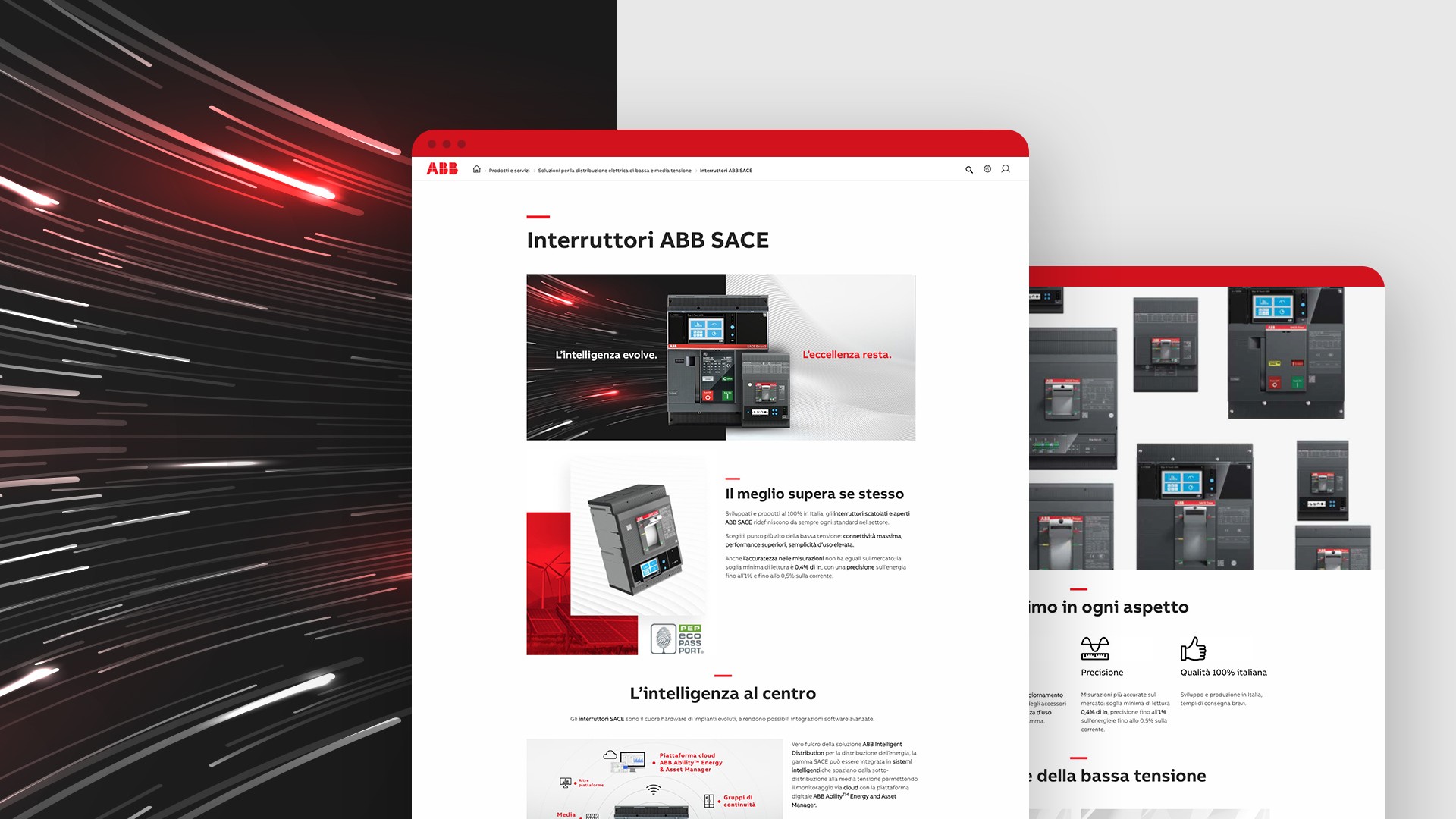 Hubpage riprogettata e la nuova pagina di prodotto. Vengono usati testi brevi, immagini, schemi e icone per amentarne leggibilità e comprensibilità