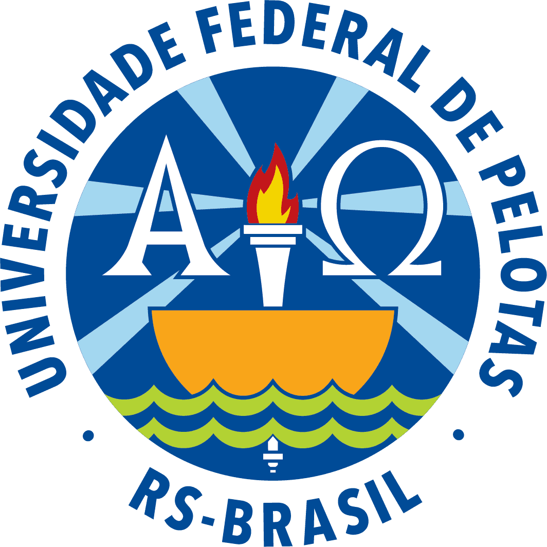 Imagem com o logotipo da Universidade federal de Pelotas
