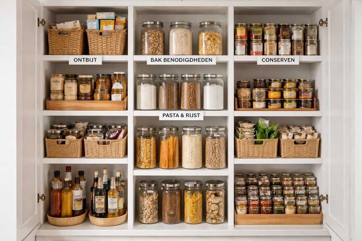 Voorraadkast organisatie