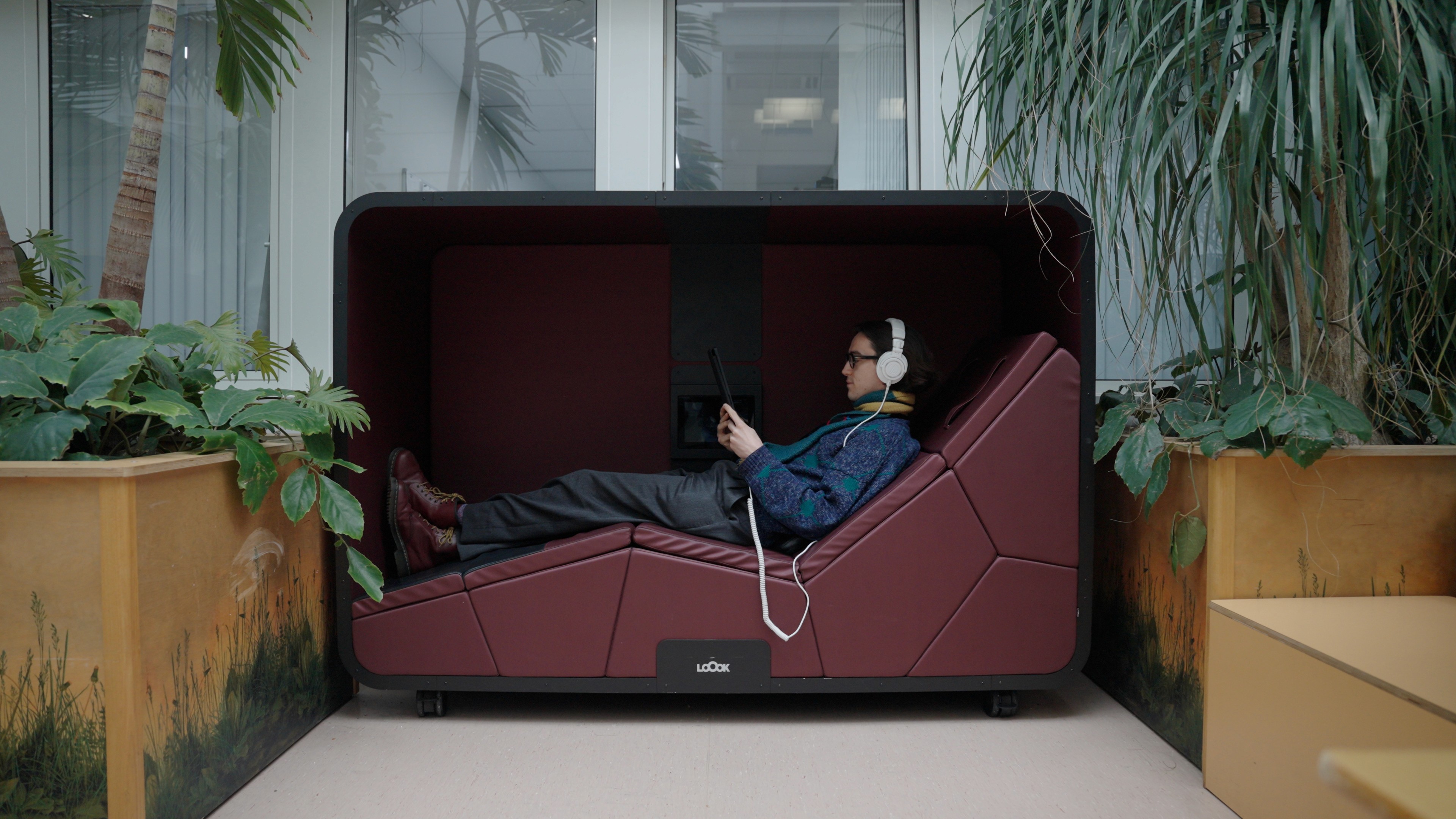 Image of a woman in recording studio