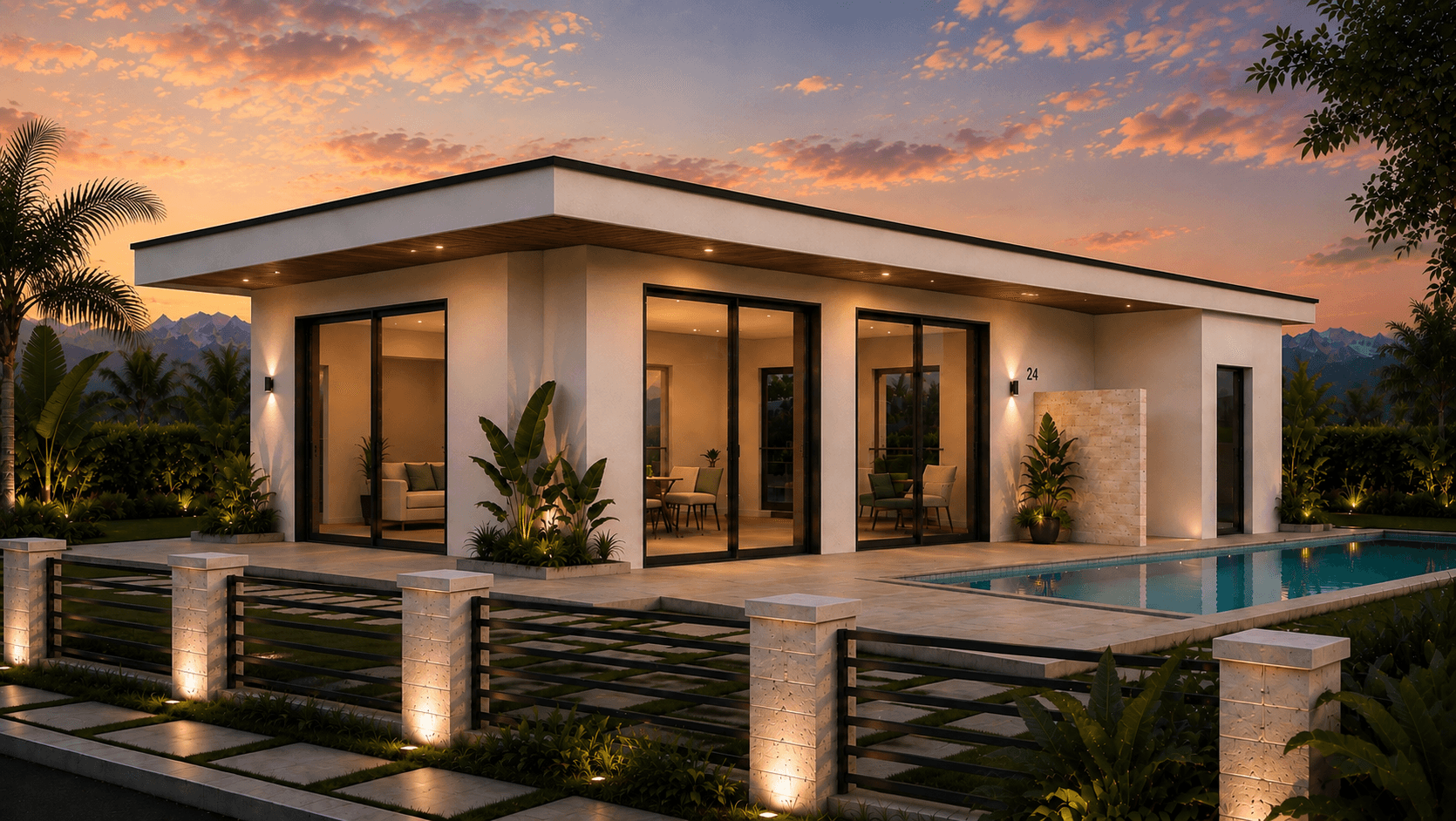 Oak Mountain poolside accessory dwelling unit