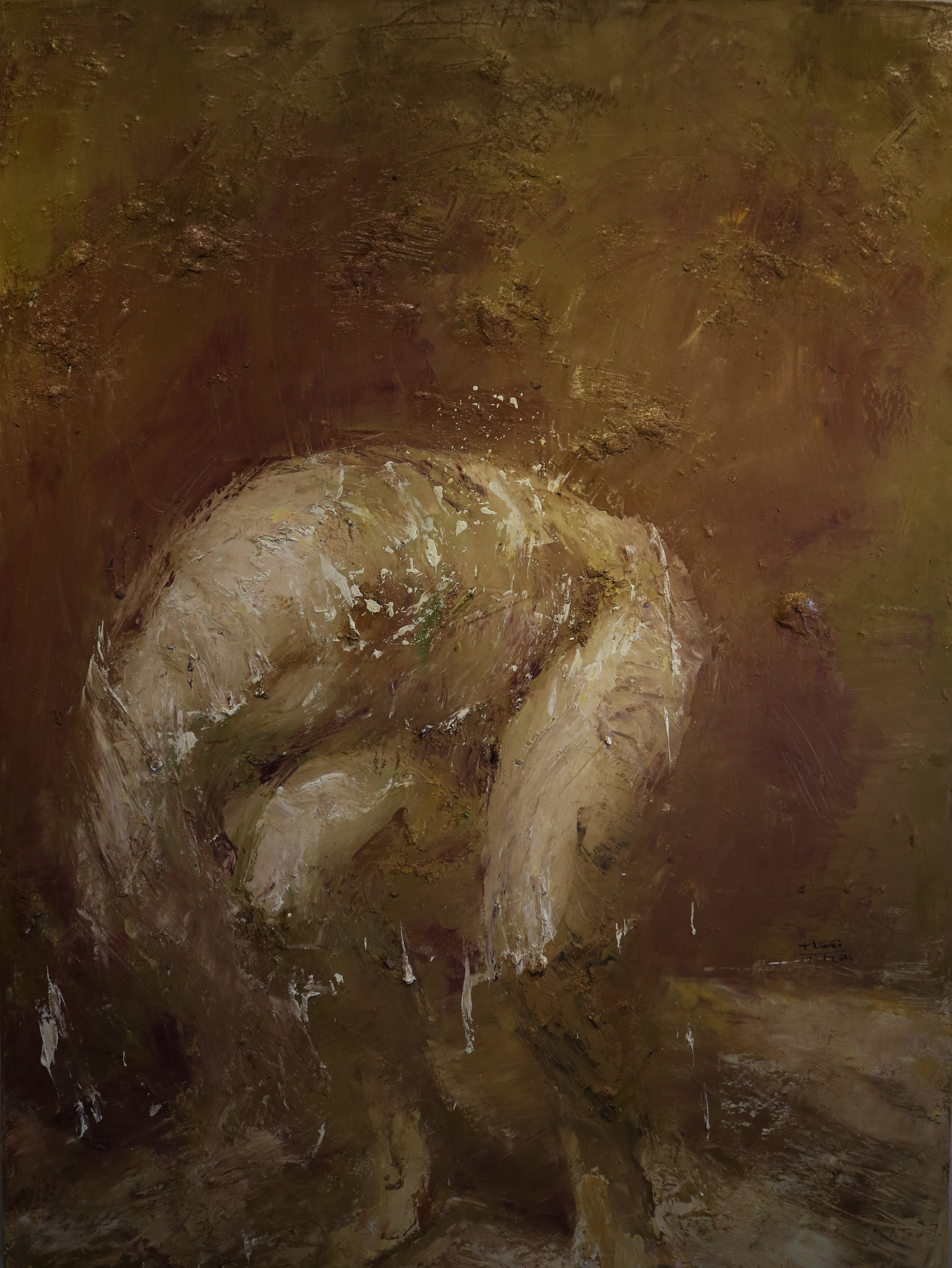 premium art poster and canvas prints, with originals available, from QART , of the artwork " The Form of Life 4 "