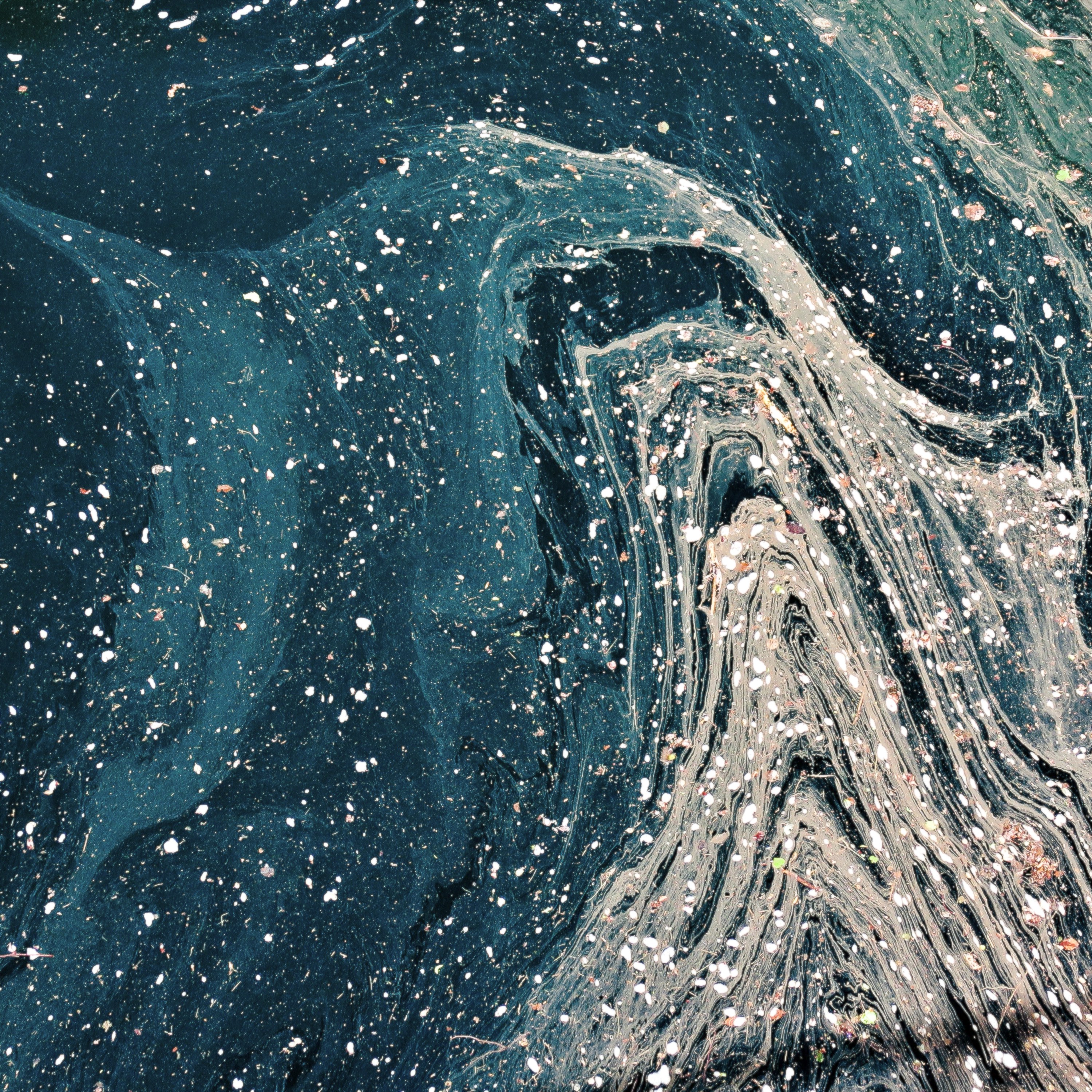Music producer sitting in his studio
