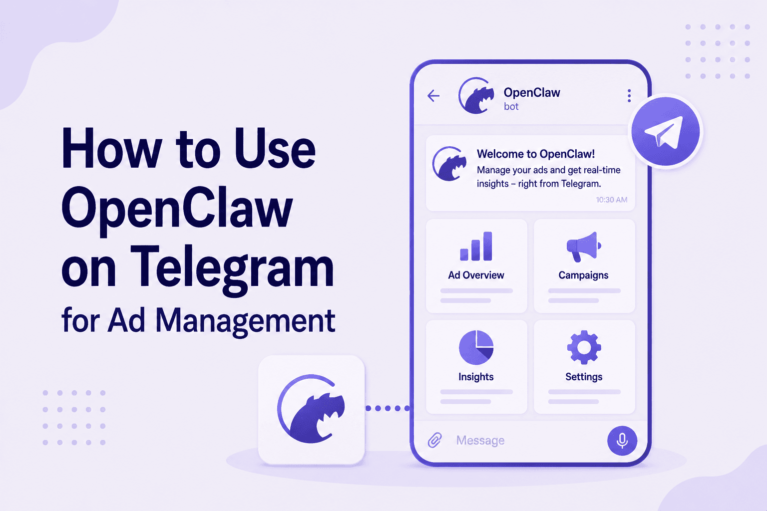 openclaw telegram setup