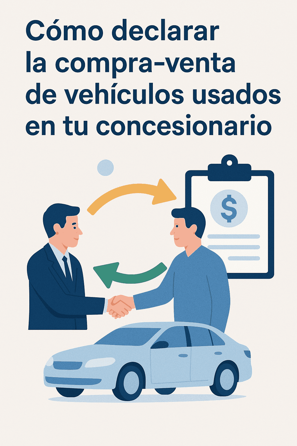 Buying & selling used cars at a dealership