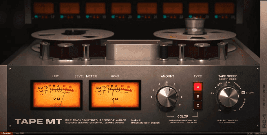 Softtube Tape Saturation Plugin