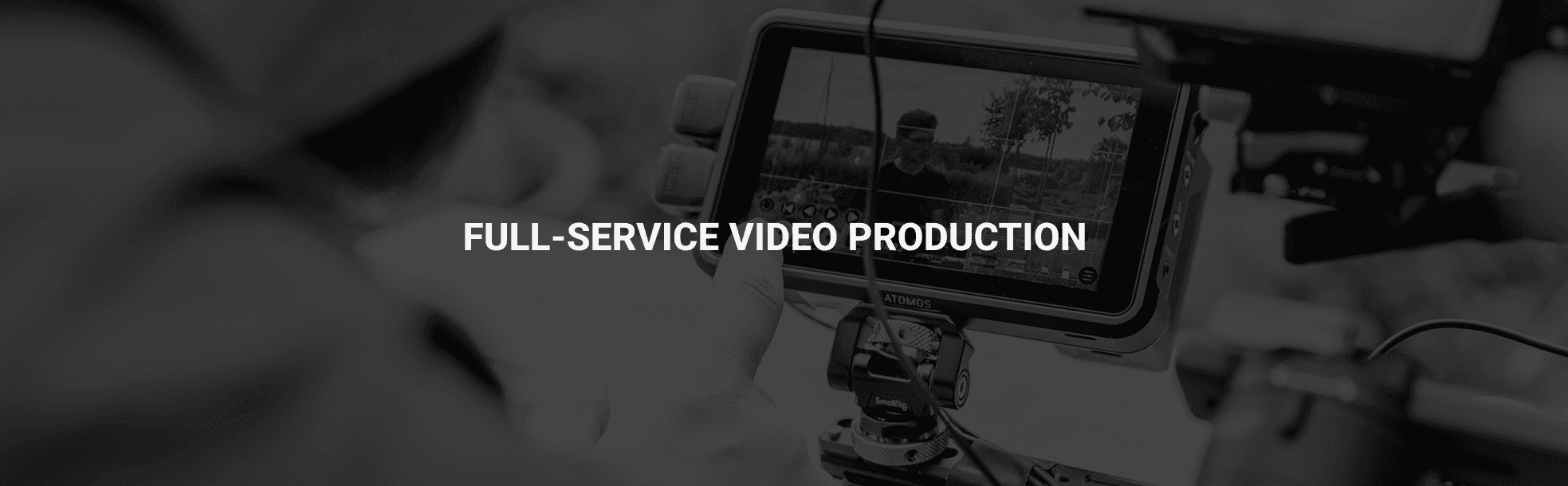 Cinema monitor for shooting