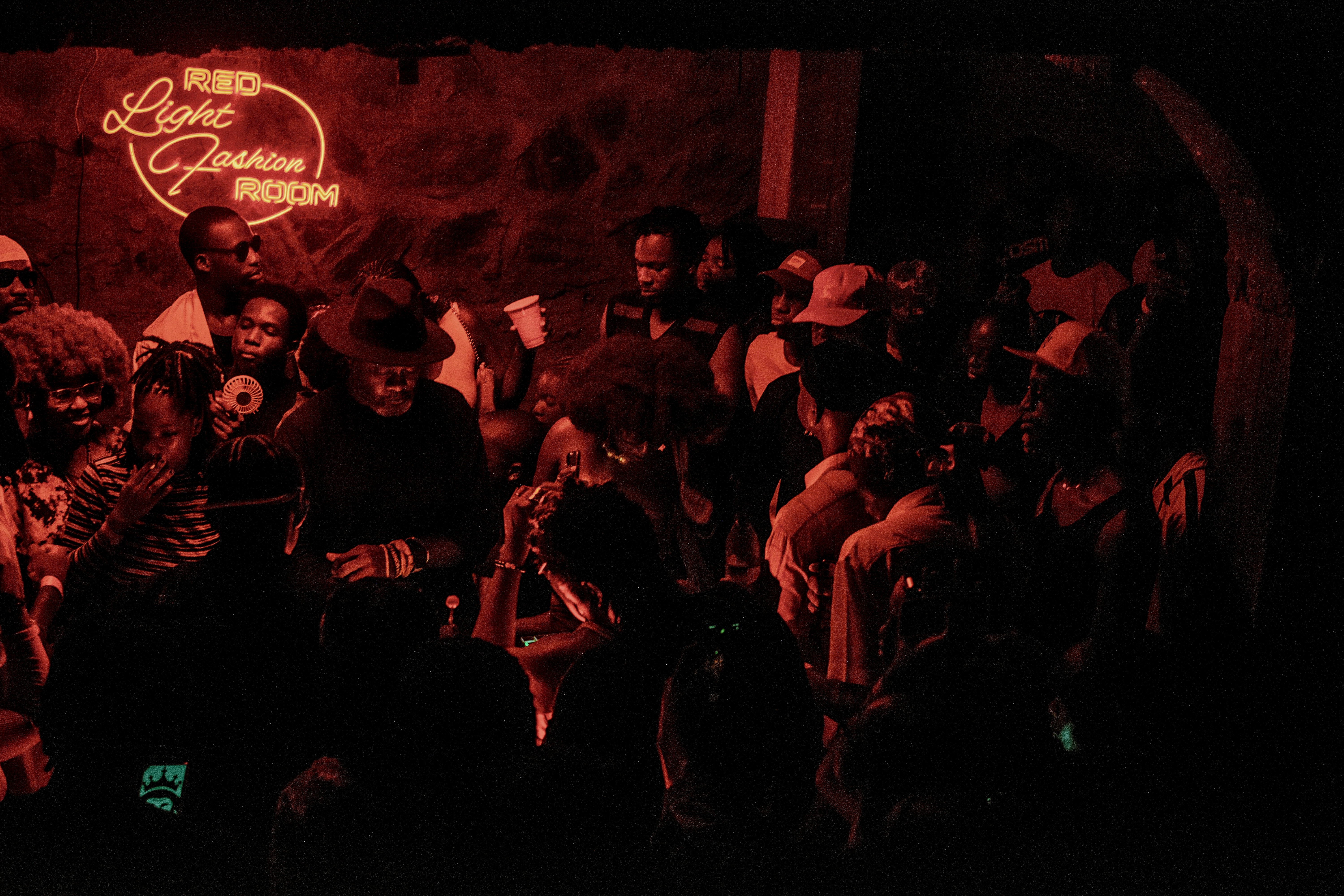 Redlight Fashion Room scene from Ibadan rave