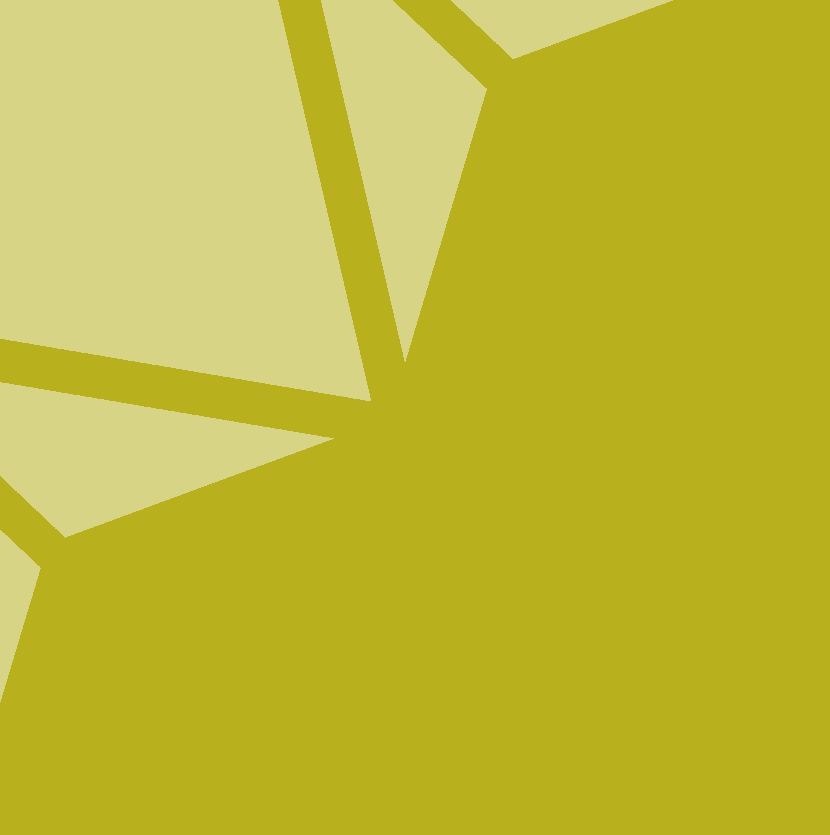 triangle house with trees on sides