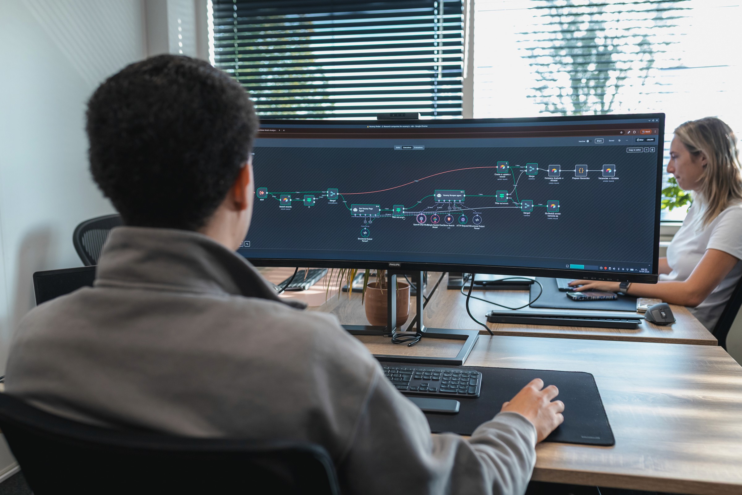 Happy People at the office