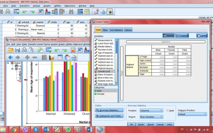 Survey analysis with SPSS Statistics