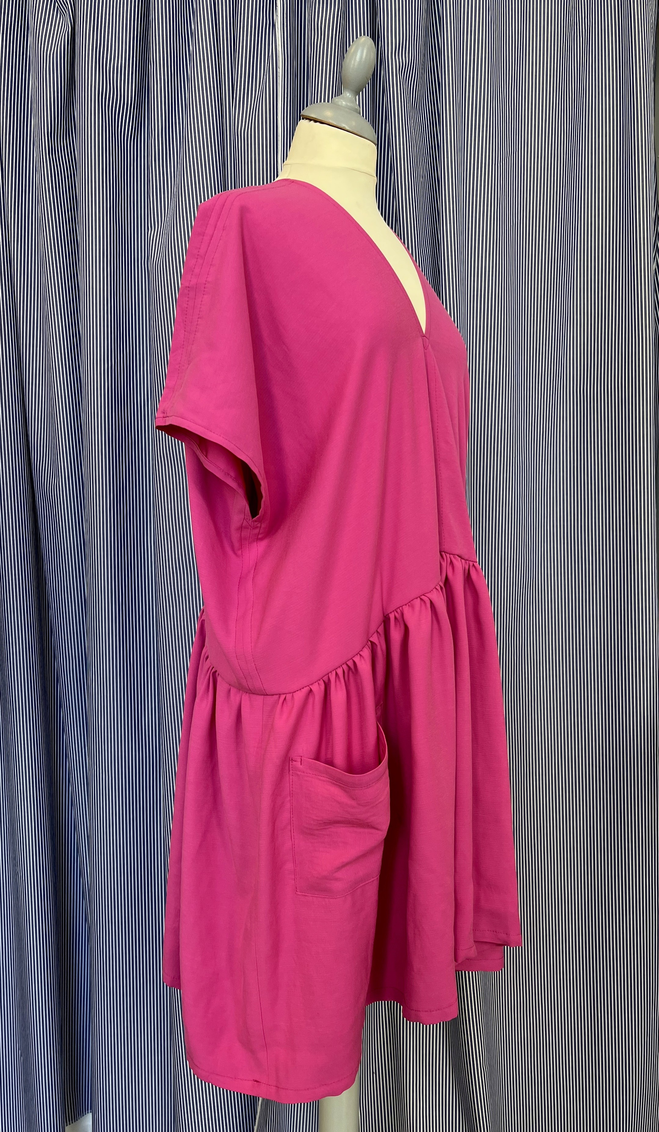 pinke Zero Waste dress