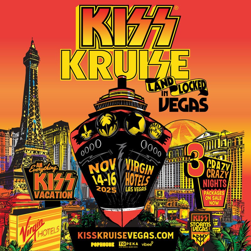 KISS Kruize land locked in Vegas signature plus キッス キッス