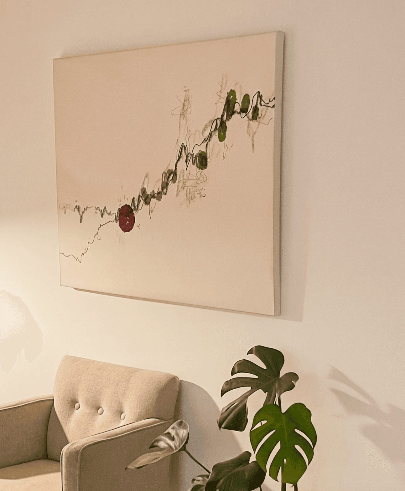 Looking up at a grand domed ceiling with columns