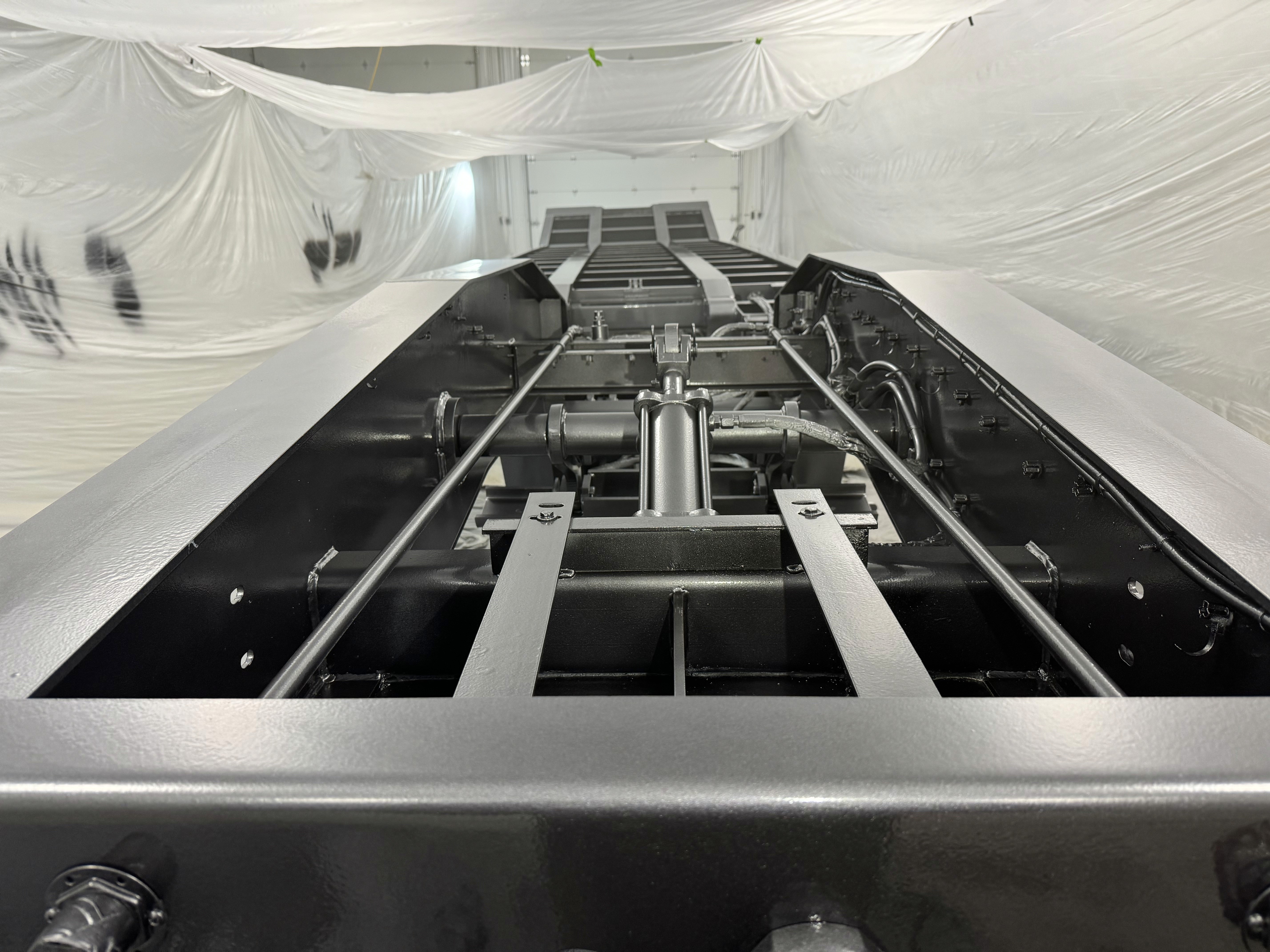 Truck & equipment sandblasting by Rochester Sandblasting