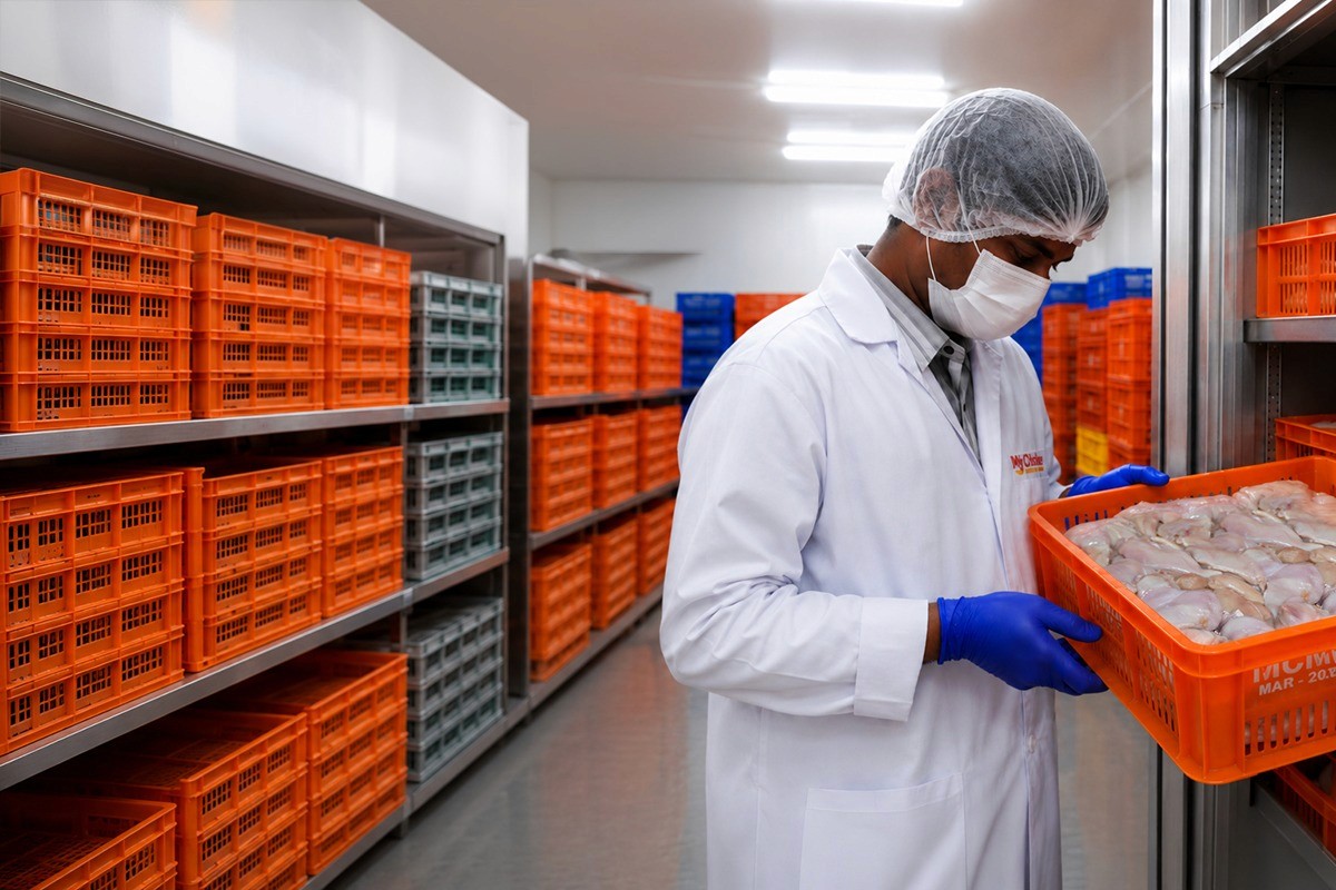 Hygienic meat inspection and quality control at My Chicken and More