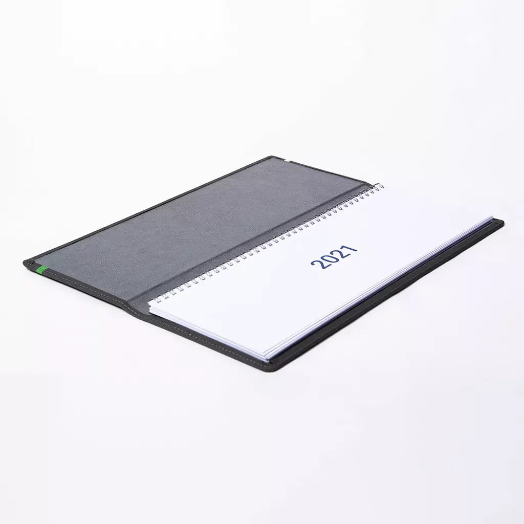 Executive planner with custom logo and design