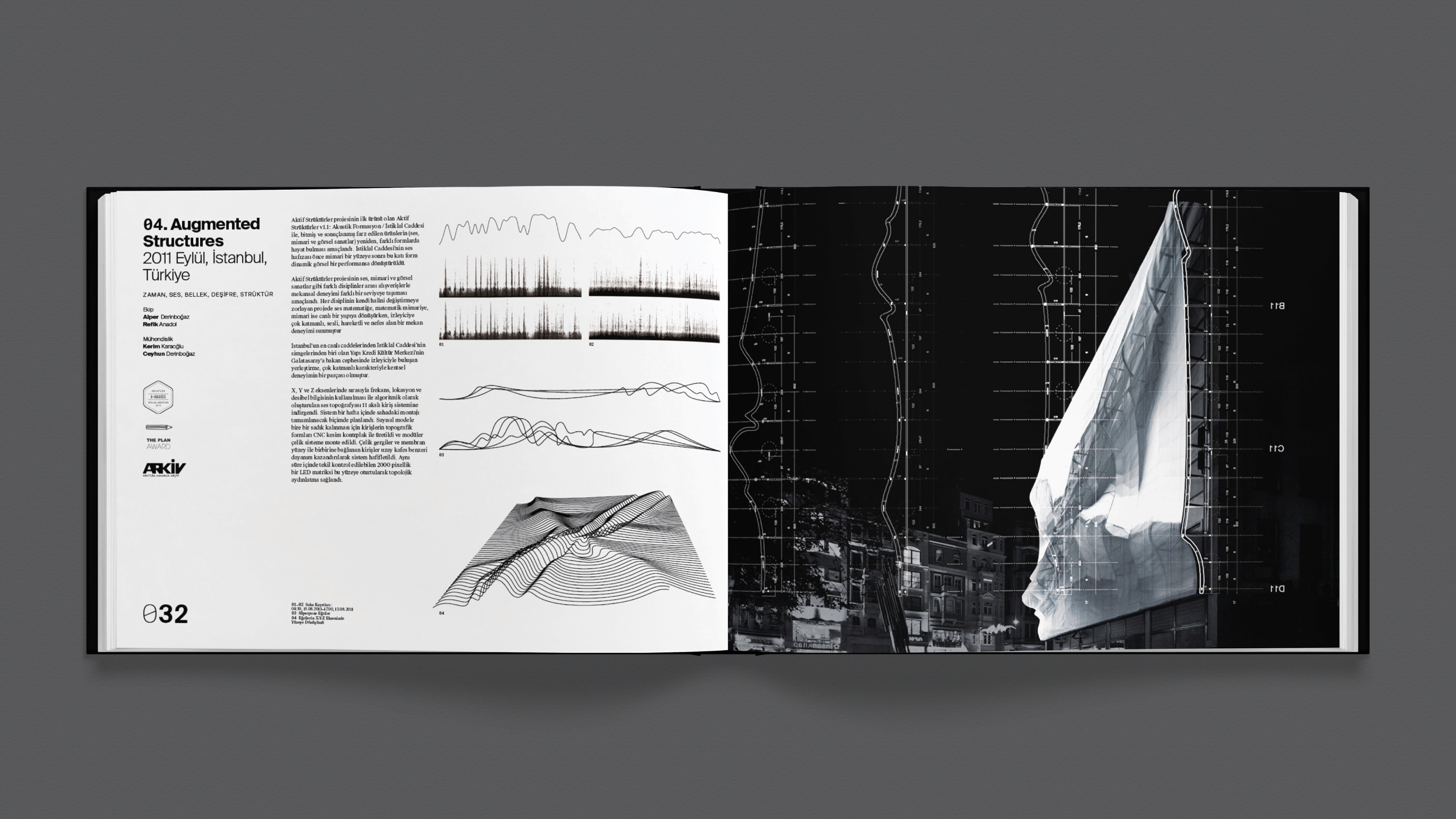 infographic brochure spread