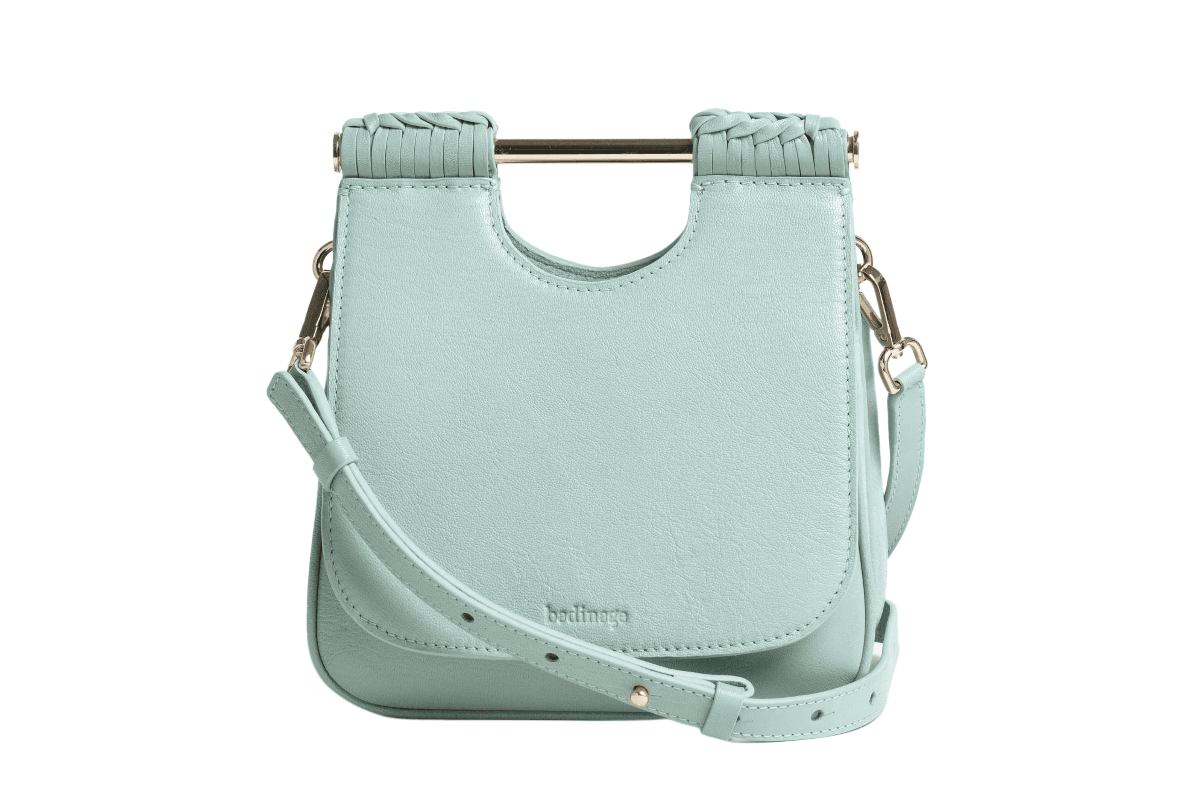 Leather evening bag image