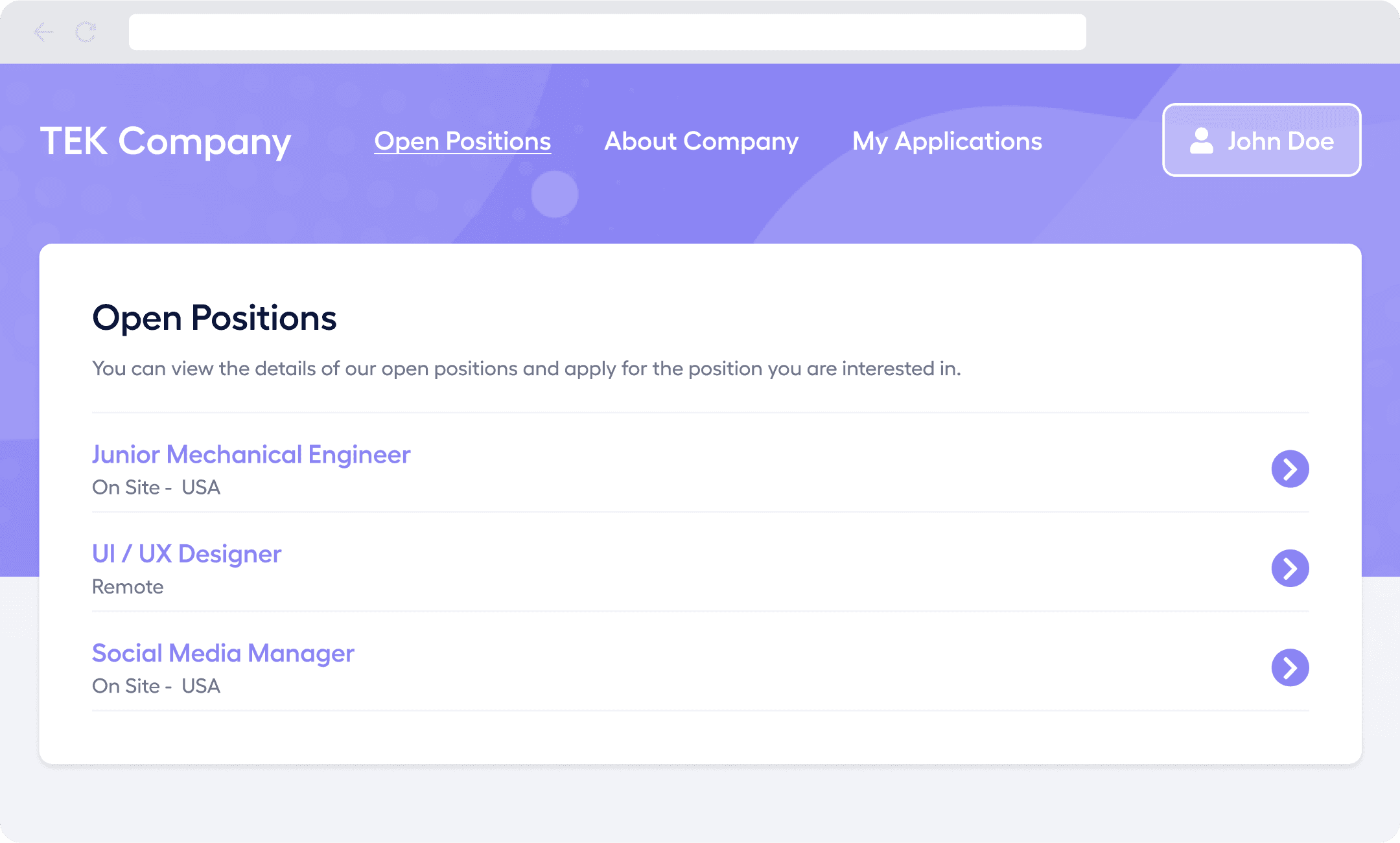 User Portal Image