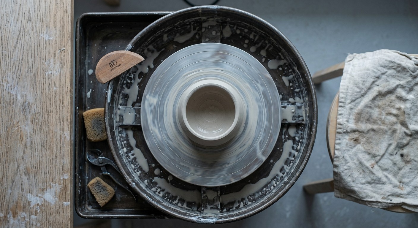 Handmade ceramics from a Blanc Ceramic pottery class