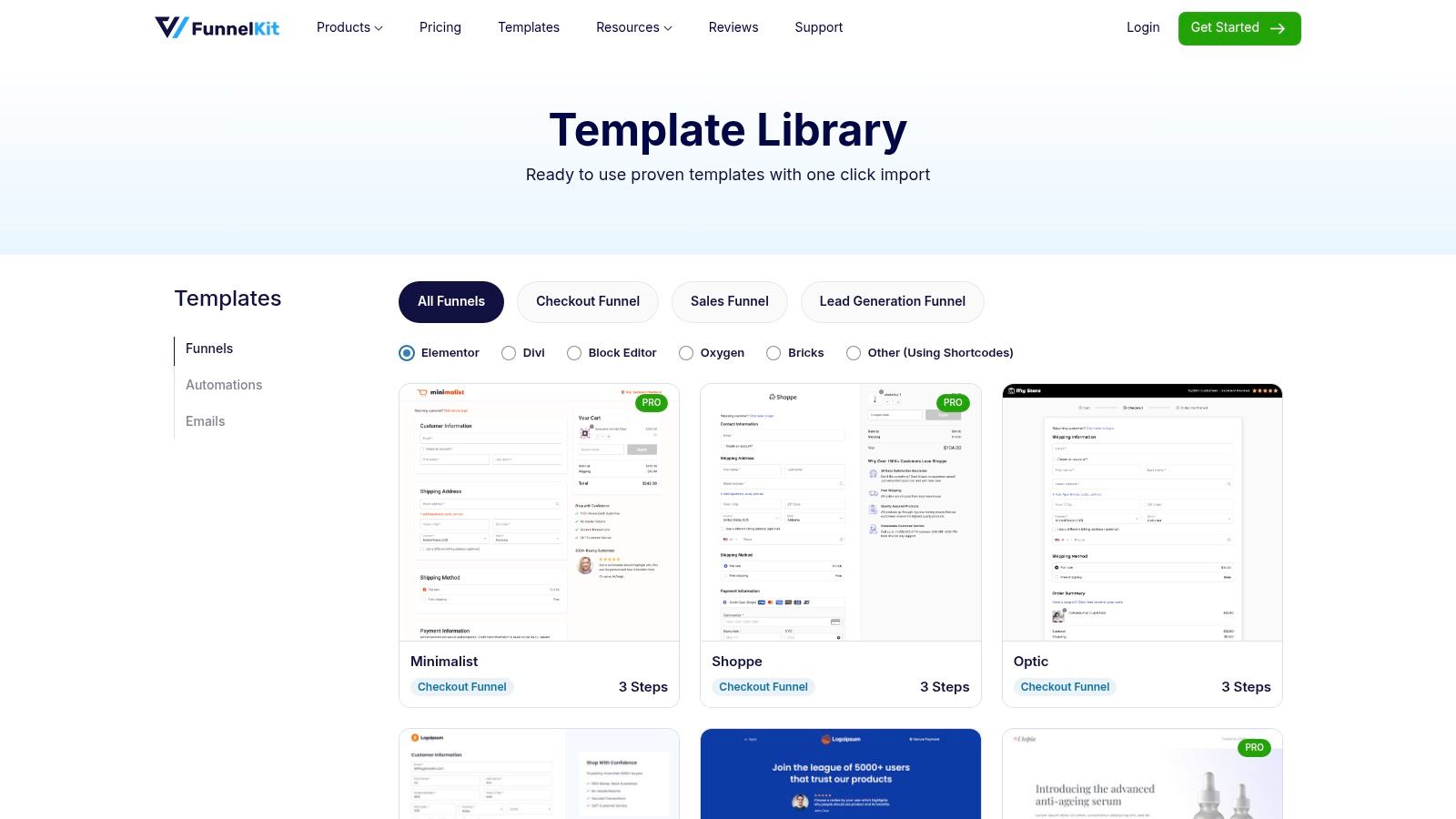 FunnelKit Templates (WordPress + WooCommerce)